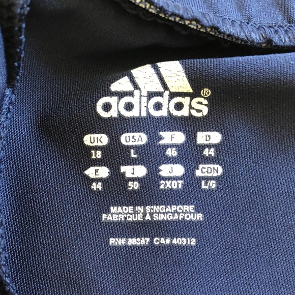 ADIDAS Climalite Athletic Pants - L - Picture 5 of 8